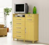 Cômoda Pérola Sapateira 7 Gavetas