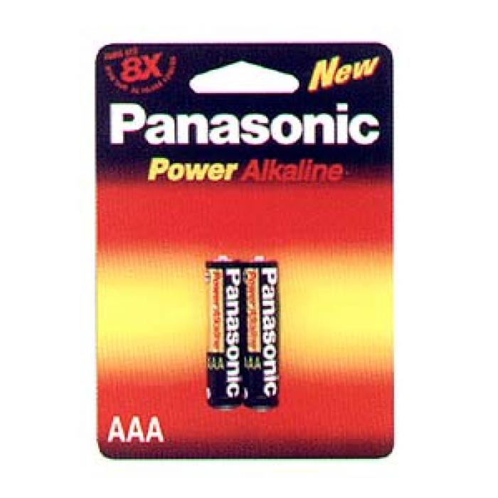 Pilha Alcalina AAA 2x1 - Panasonic