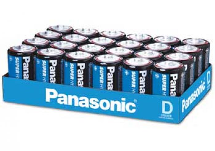 Pilha Comum Grande D - Panasonic