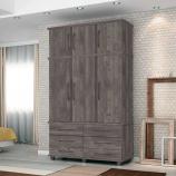 Guarda Roupas Prisma 3 portas - Terrarum