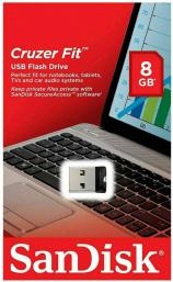 Pen Drive Sandisk 8gb Cruzer Fit Original Usb Flash Drive