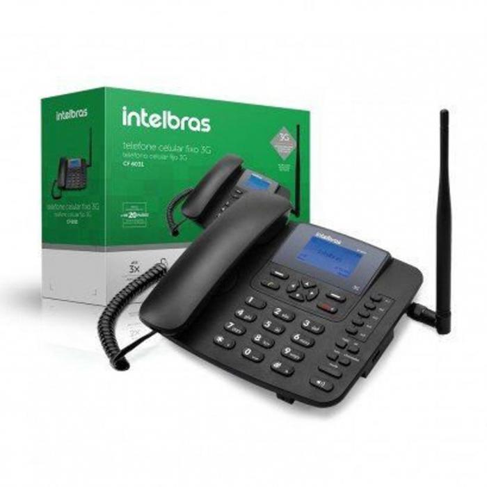 Telefone Celular Fixo Intelbras 3G - CF 6031
